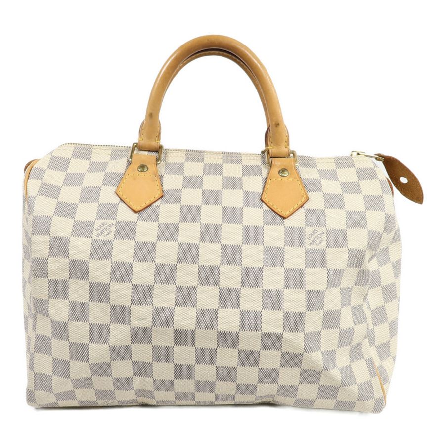 LOUIS VUITTON Damier Azur Speedy 30手挽袋-1