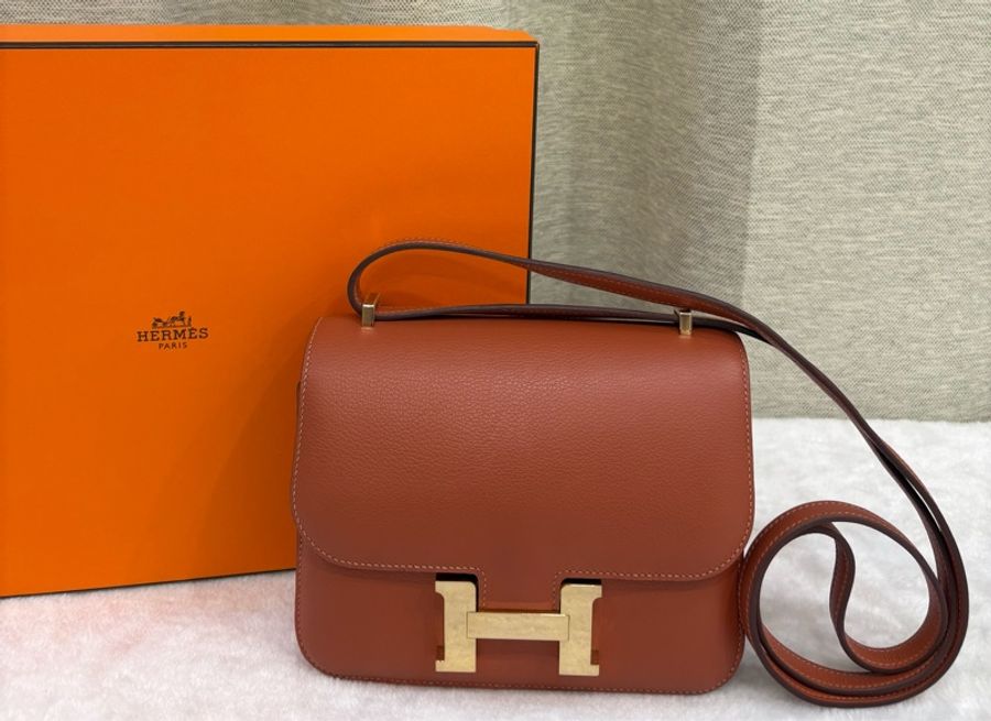 Hermès 愛馬仕 Constance Mini 迷你斜背包(Z刻)-4