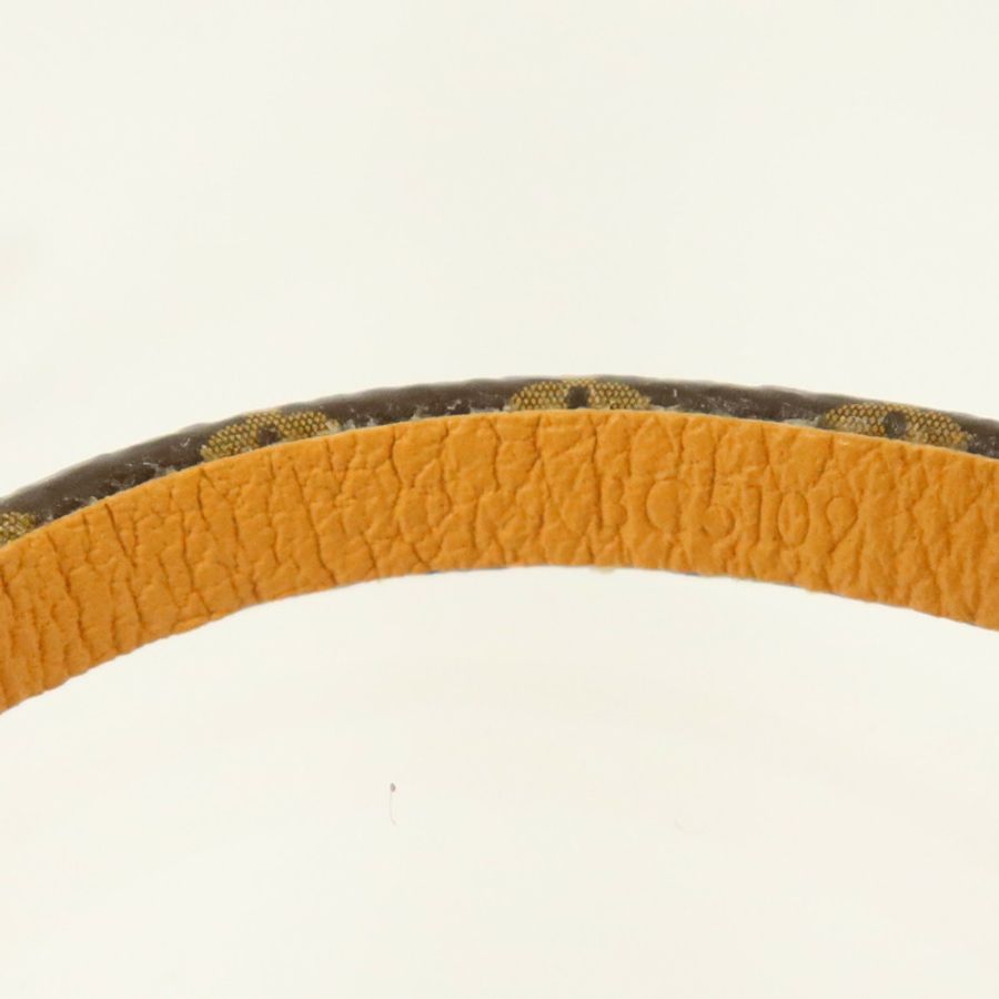 LOUIS VUITTON Monogram/金屬Tribute Bracelet金扣手鏈-9