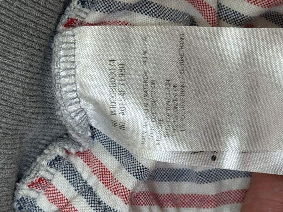Thom Browne 經典四縫線棉褲 0號-14
