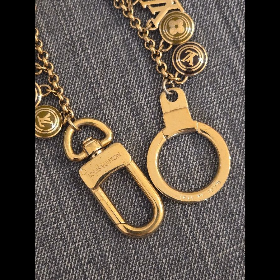 LV 路易威登 Louis Vuitton 經典 Monogram 多墜造型包包吊飾 鑰匙圈-2