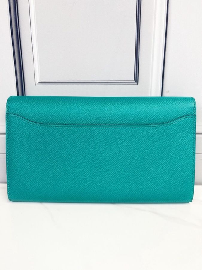 98新 愛馬仕 Hermes Constance康康長錢包 19×10cm X刻-6