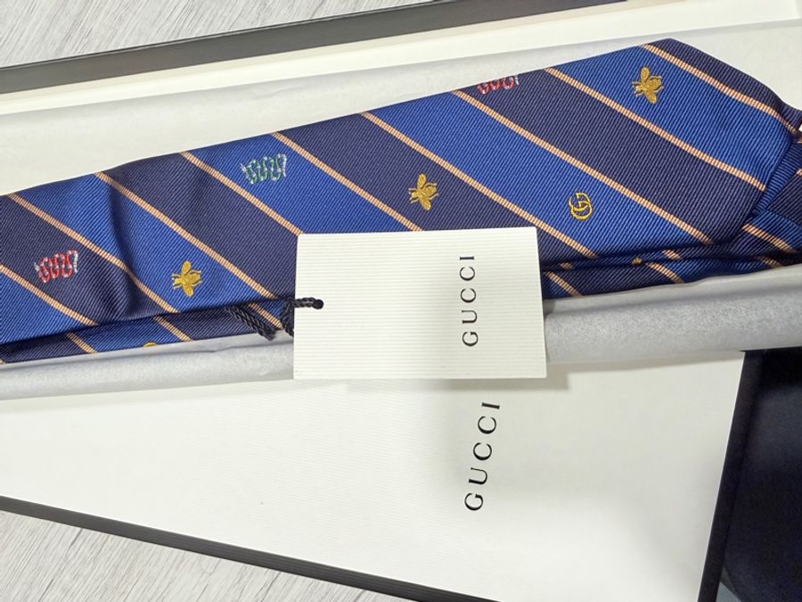 全新Gucci領帶-4