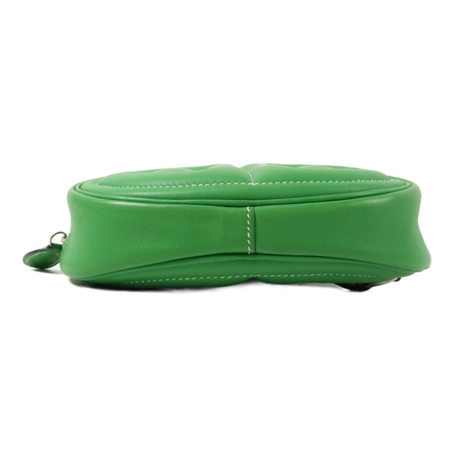 HERMES Swift皮革In The Loop Belt Bag腰包Bamboo/Blue Brume-3