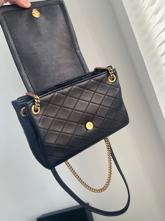 YSLnolita黑金斜挎包-9