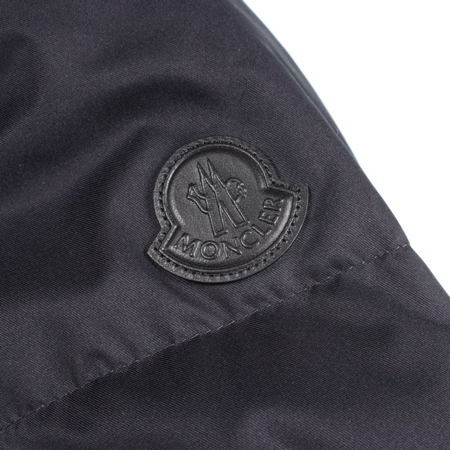 MONCLER MAUR 羽絨外套 1A00071 聚酯纖維 海軍藍 二手 女款 4 碼-4