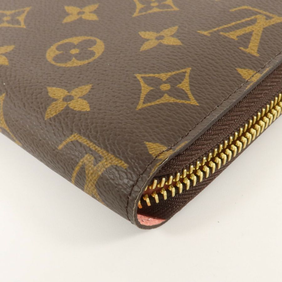 LOUIS VUITTON Monogram Vivienne Zippy Wallet金扣長錢包-12