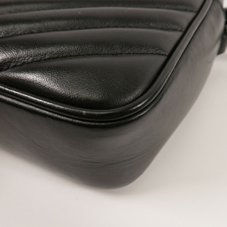 YVES SAINT LAURENT 牛皮皮革Lou Camera Bag肩背袋-12