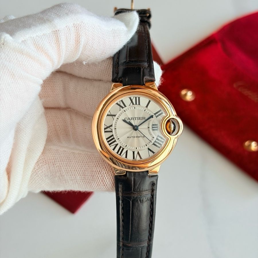 Cartier 藍氣球 18K玫瑰金 Ballon Bleu W6920097 自動機械錶-0