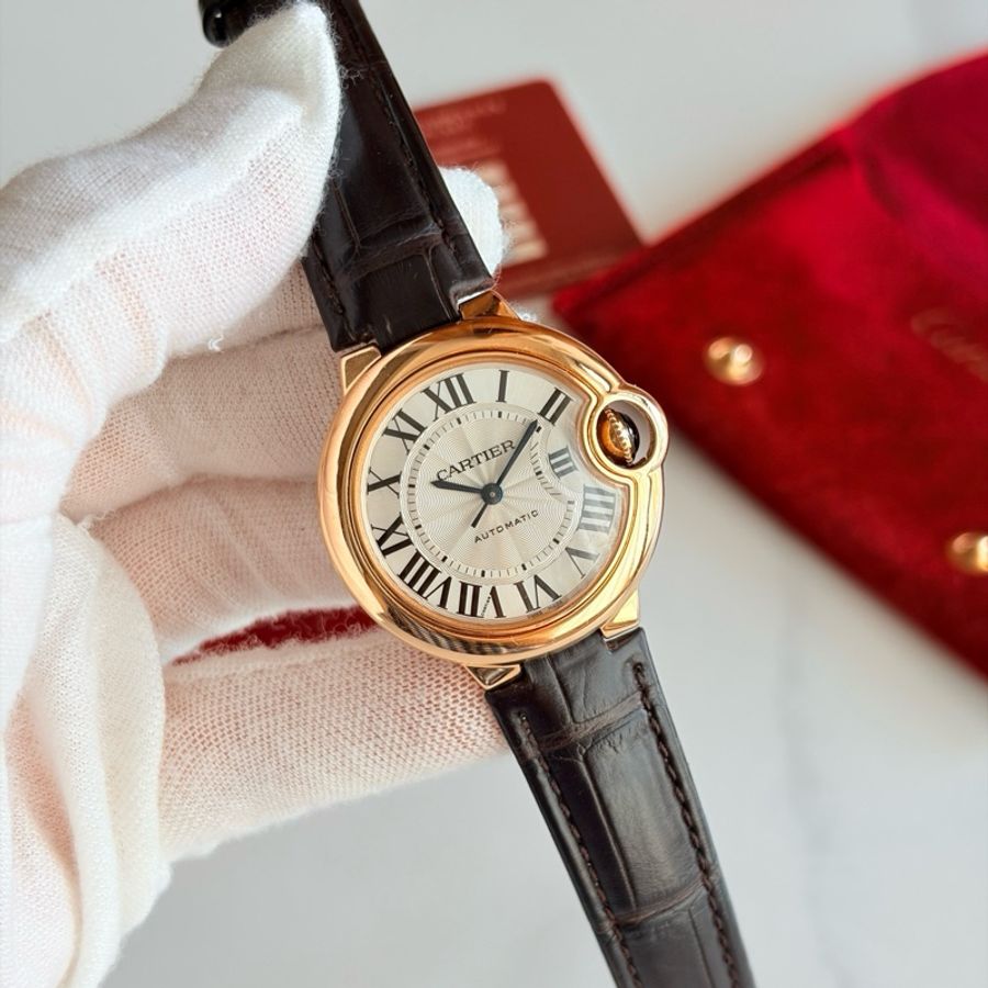 Cartier 藍氣球 18K玫瑰金 Ballon Bleu W6920097 自動機械錶-1