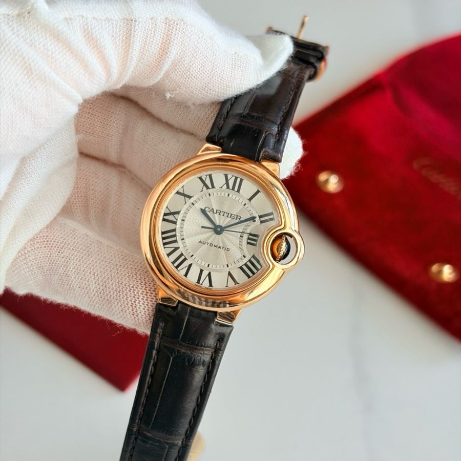 Cartier 藍氣球 18K玫瑰金 Ballon Bleu W6920097 自動機械錶-2