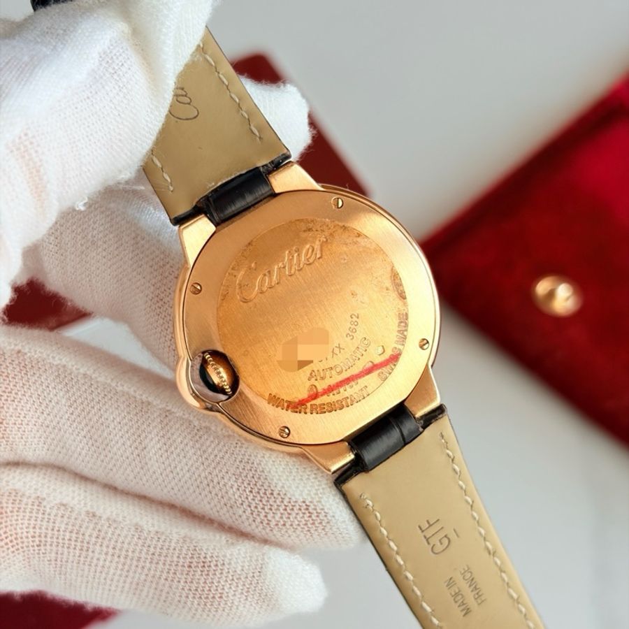 Cartier 藍氣球 18K玫瑰金 Ballon Bleu W6920097 自動機械錶-3
