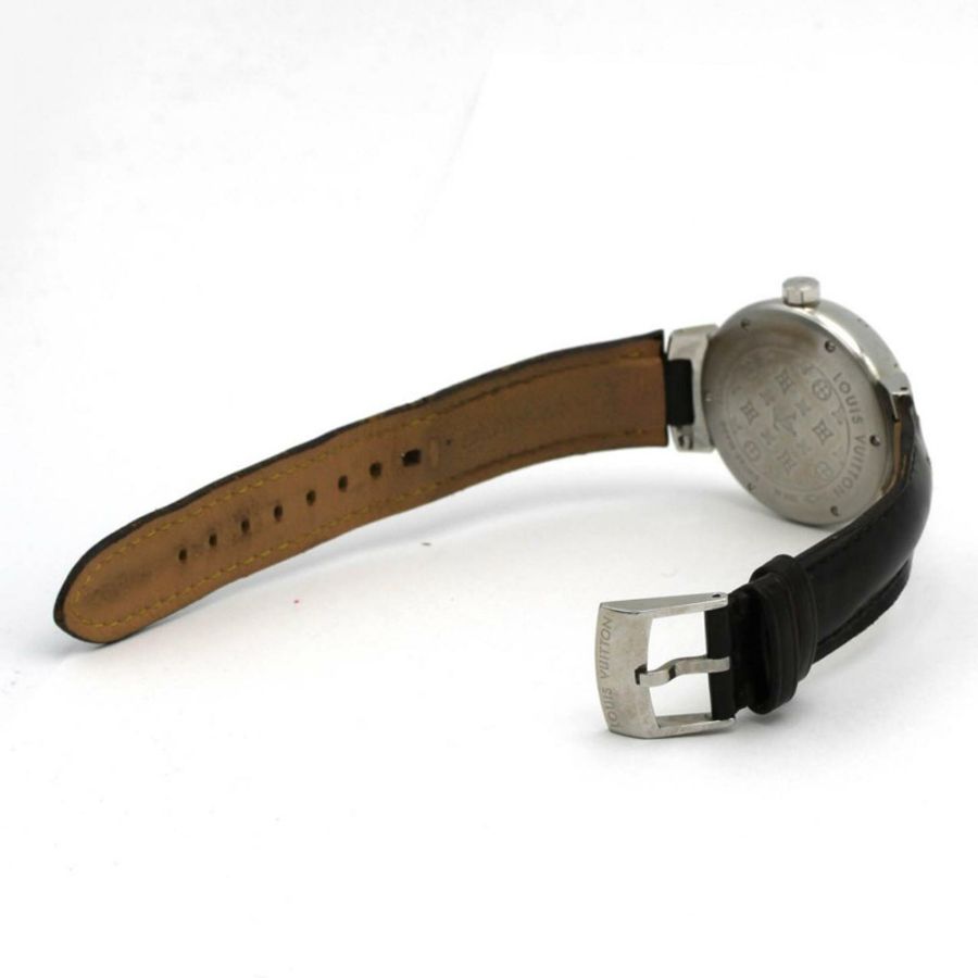 路易威登 Tambour Q1311 SS 石英腕錶-5