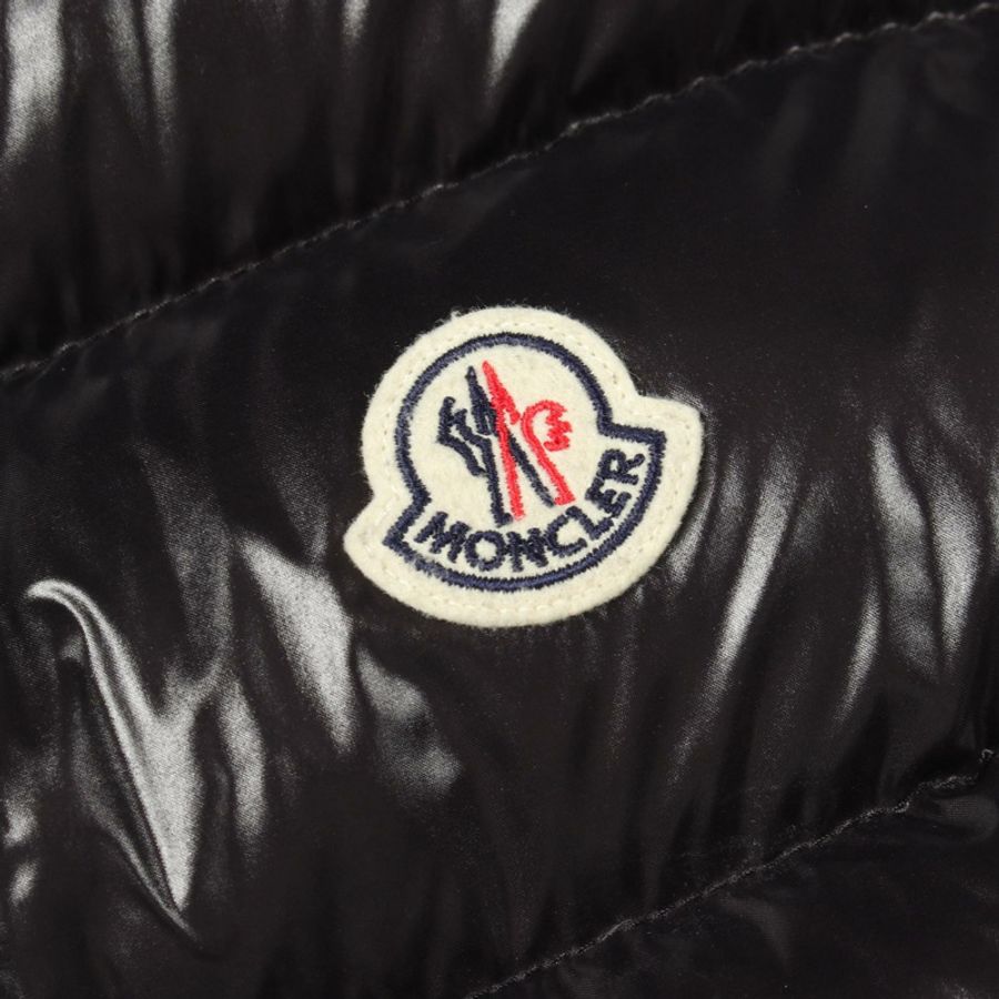 MONCLER TIBB 羽絨背心 1A00096 尼龍 黑色 二手 男款 2 碼-5