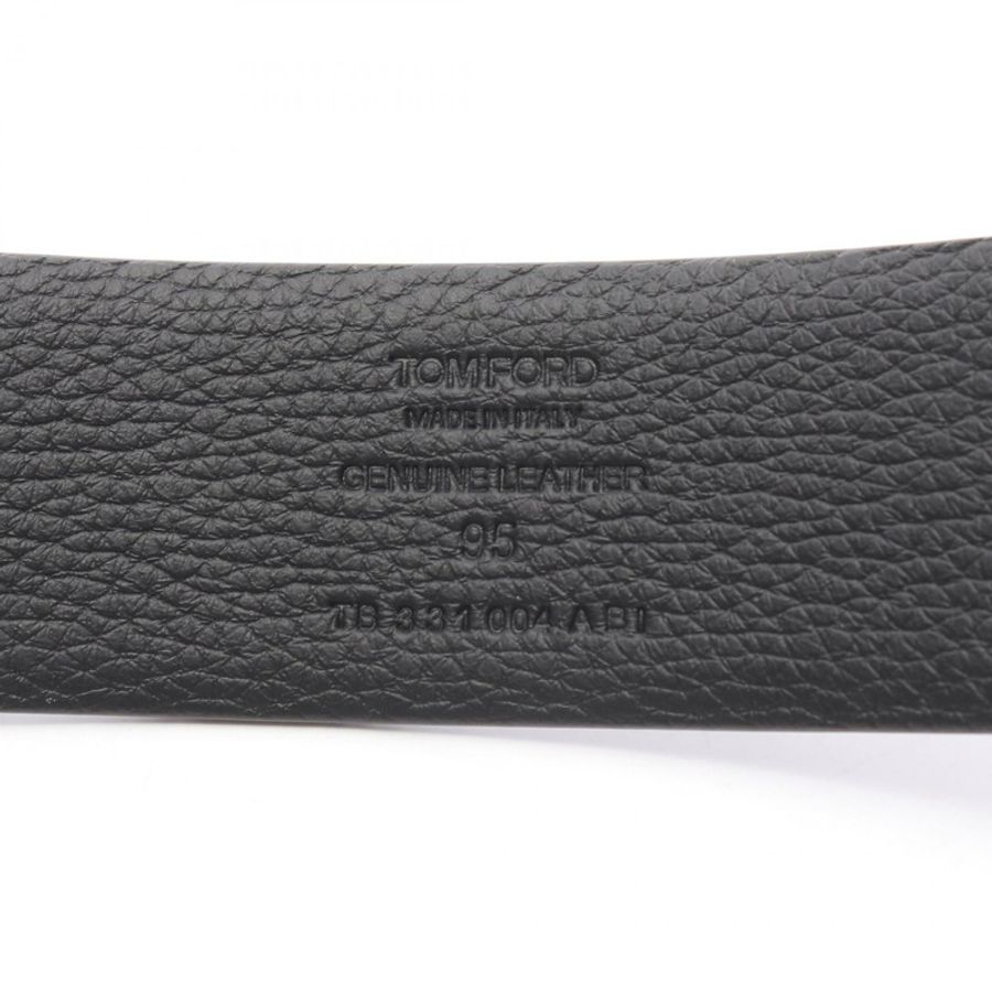 TOM FORD Slim T 雙面皮帶 TB331LCL236GENB95 皮革 棕色 黑色 全新 男士-3