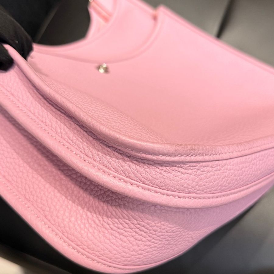 99♥️Hermes Evelyne29 錦葵紫銀扣 U刻-9