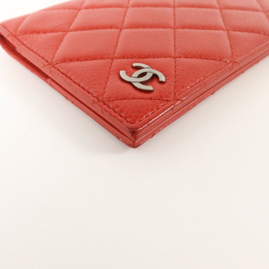 CHANEL 牛皮皮革Passport Case護照套-8