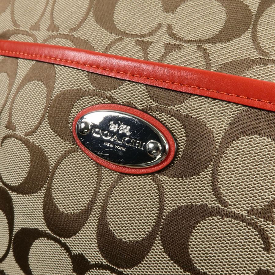 COACH 帆布Shoulder Bag肩背袋-8