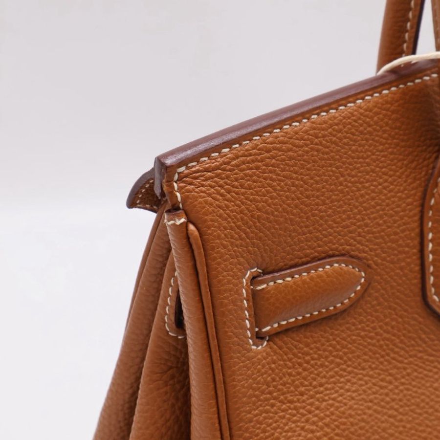 HERMES Birkin 30 - Gold 37 金棕銀 🄹-8