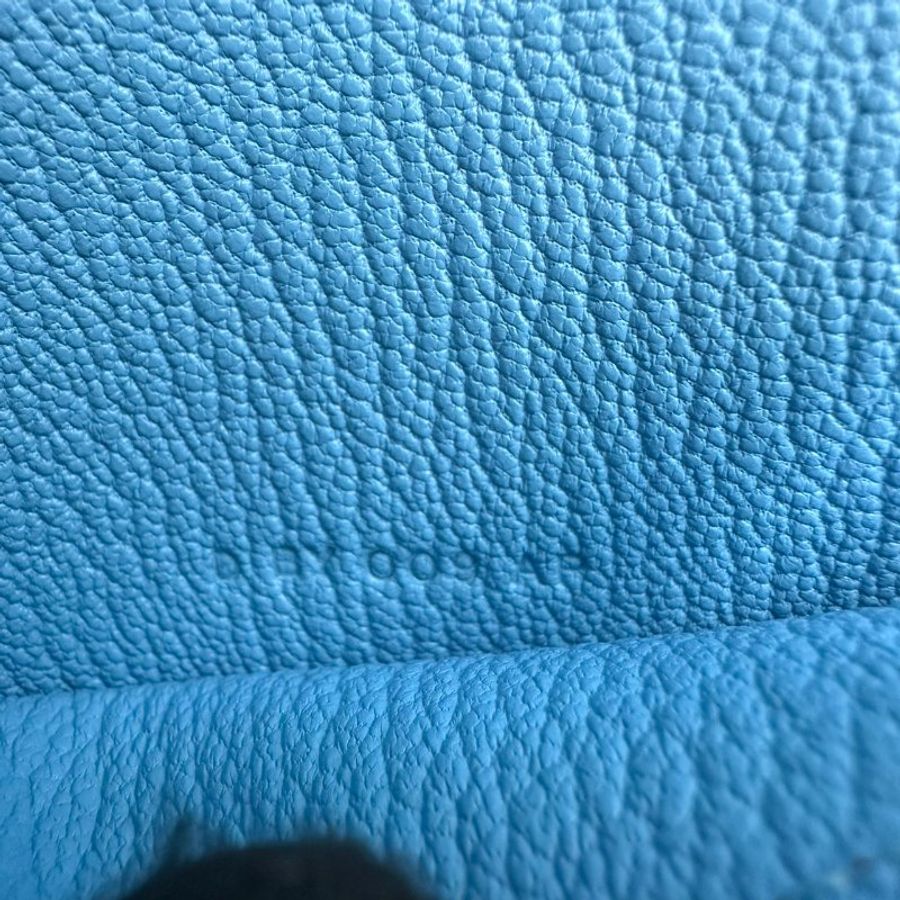 【美收精品】Hermès 淺藍色Bearn Compact 二折短夾  D-33【隔月月中將轉賣至日本 上架期限30天】-12