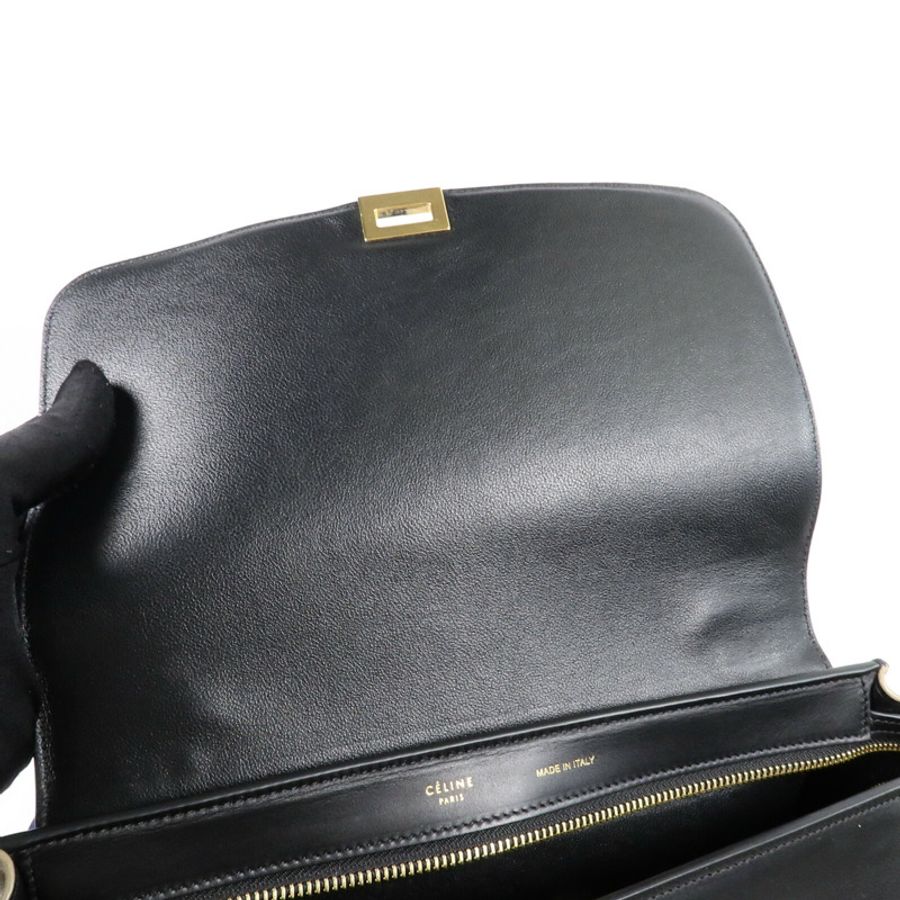 CELINE 牛皮皮革Trapeze Small手挽肩背兩用袋-13