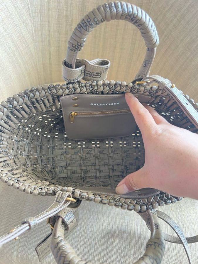 Balenciaga巴黎世家菜籃子托特包 s碼-5