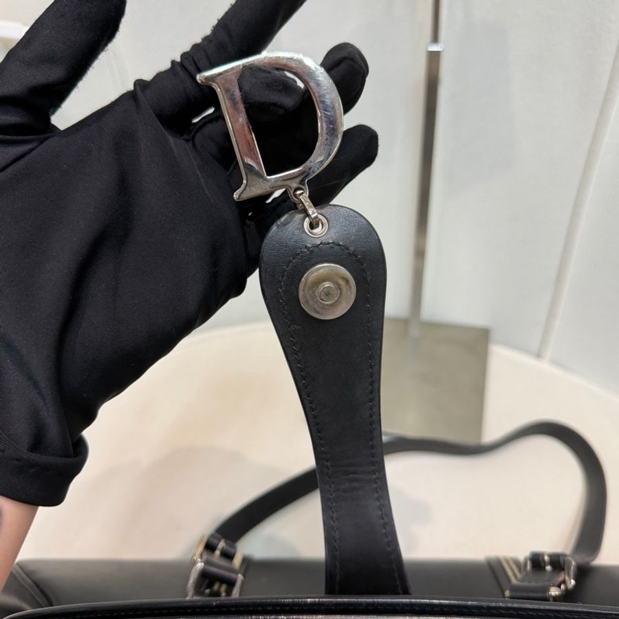 DIOR 中古黑色餃子包 XC827-17