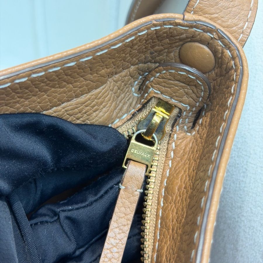 DELVAUX Pin Daily Surpique 啡色 XC787-26