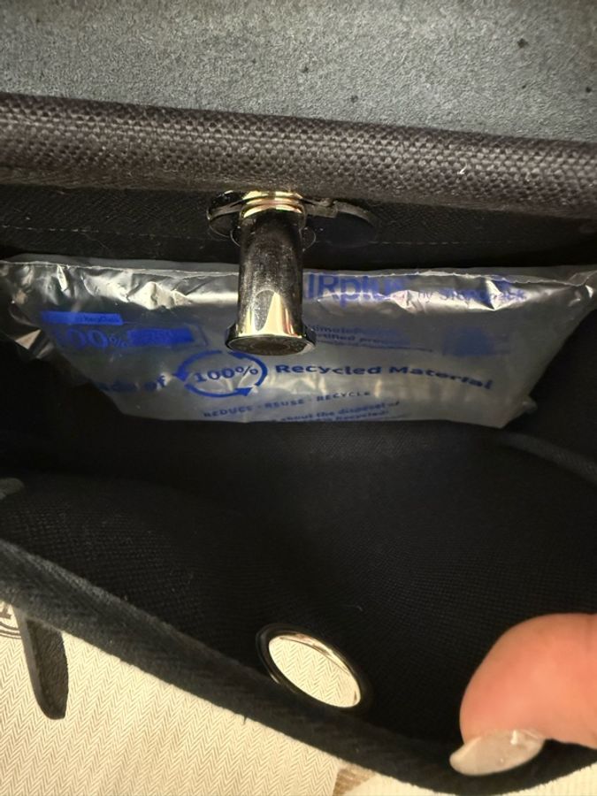 Hermes mini herbag 黑銀 日本購入 大全配-9