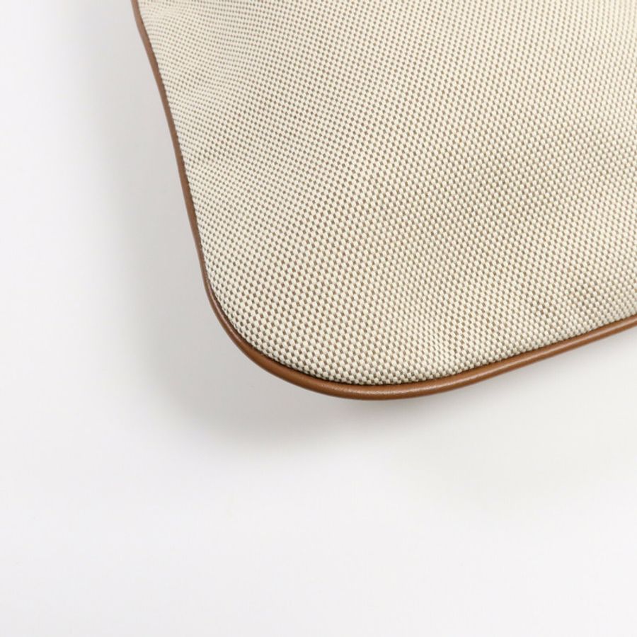 Miu Miu 帆布/牛皮皮革Ivy Tote肩背袋-12