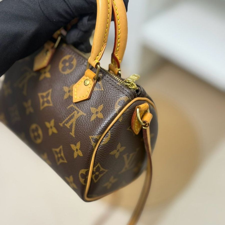 🏷LV 路易威登.Nano Speedy M61252 已絕版/客人寄賣-9