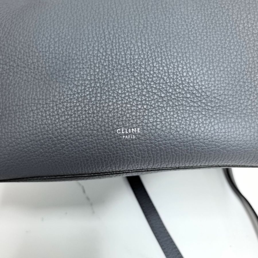 賽琳 Celine big bag 灰色小號牛皮手提包 ,尺寸: 24 x 26 x 22釐米-12