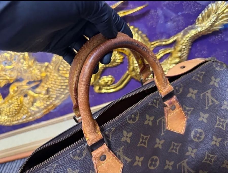 ✨最便宜LV老件 Louis Vuitton Speedy 老花手提包|早期老件收藏款 ✨-1
