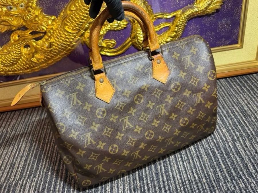 ✨最便宜LV老件 Louis Vuitton Speedy 老花手提包|早期老件收藏款 ✨-4