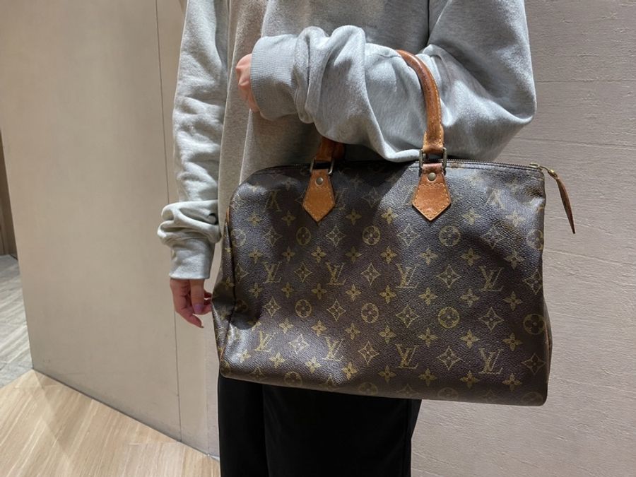 ✨最便宜LV老件 Louis Vuitton Speedy 老花手提包|早期老件收藏款 ✨-5