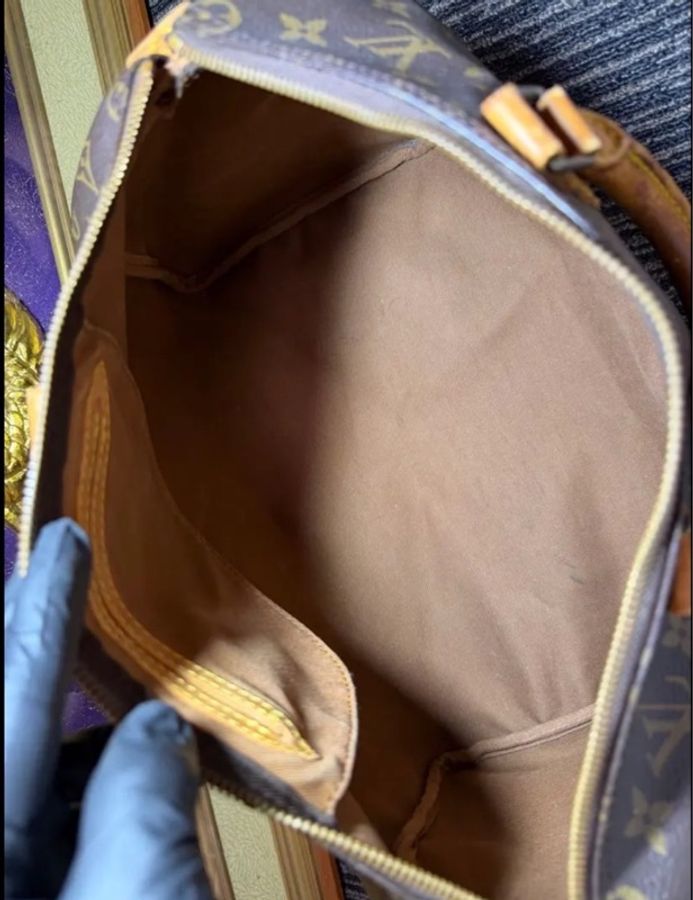 ✨最便宜LV老件 Louis Vuitton Speedy 老花手提包|早期老件收藏款 ✨-6