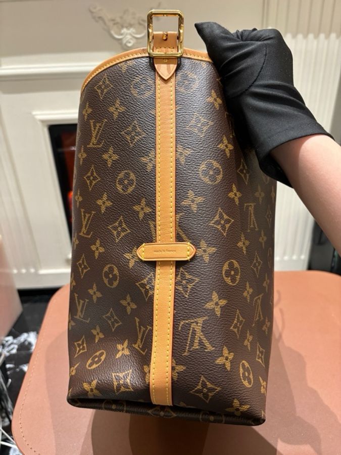 LV 路易威登 Carryall中號 購物袋 老花腋下包斜挎包 尺寸39 x 30 x 15-3