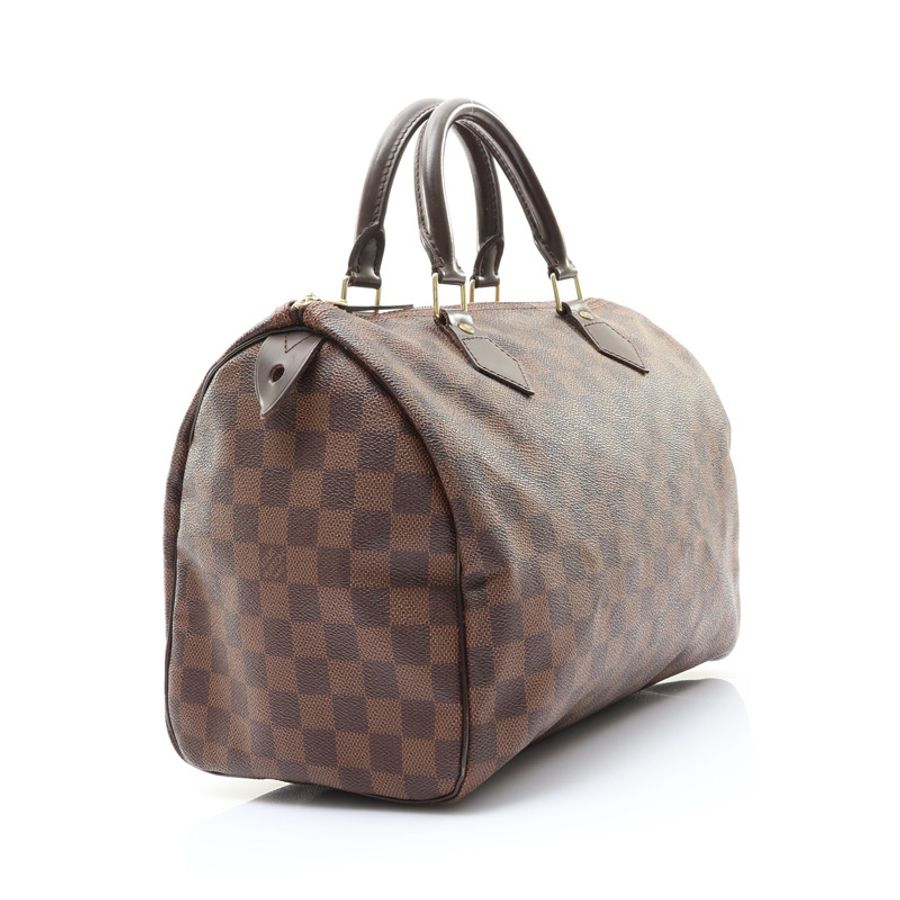 LOUIS VUITTON LV 路易威登 Speedy30 手提包 棕色 棋盤格帆布 N41531-1