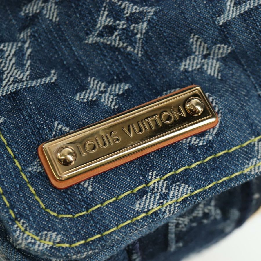 【日本直送】路易威登 Monogram Denim Patchwork Speedy 30 手袋 藍色 M95380 正品 202605SM-20