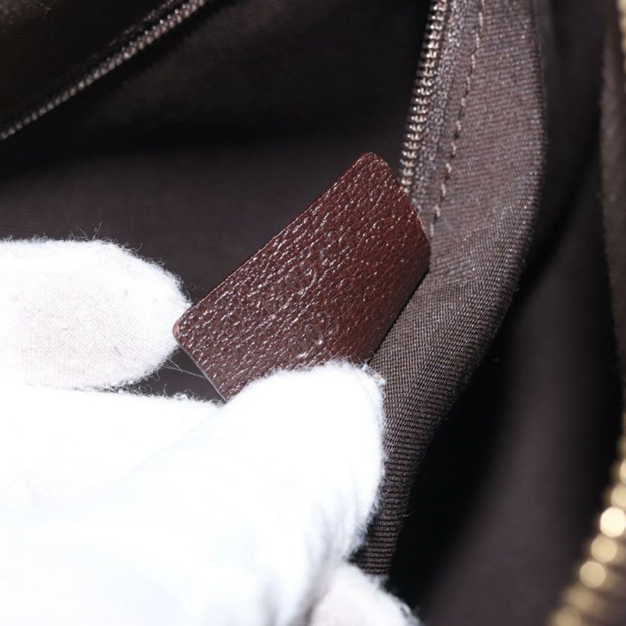 【日本直送】GUCCI GG帆布手提包 米色 金色色調 130942 正品 201326V-22