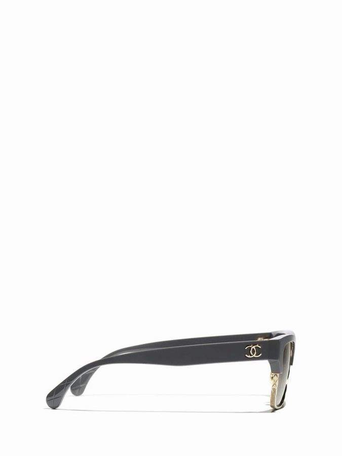 Chanel 女士 貓眼太陽鏡55碼-3