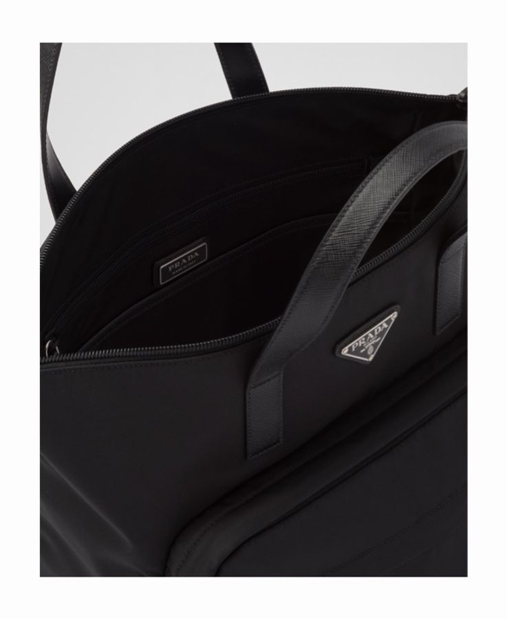 Prada 男士 拉鍊雙肩包均碼碼38cm*10cm*42cm-3