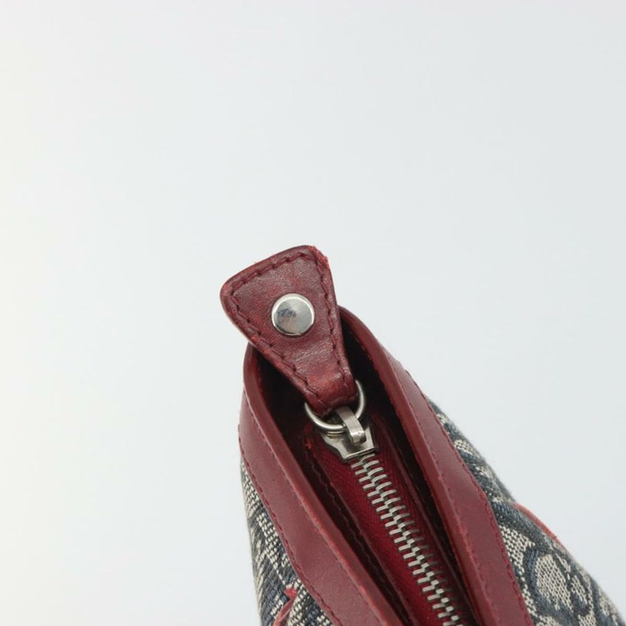 【日本直送】Christian Dior Trotter帆布手提包 海軍藍 銀色 正品 195056A-9