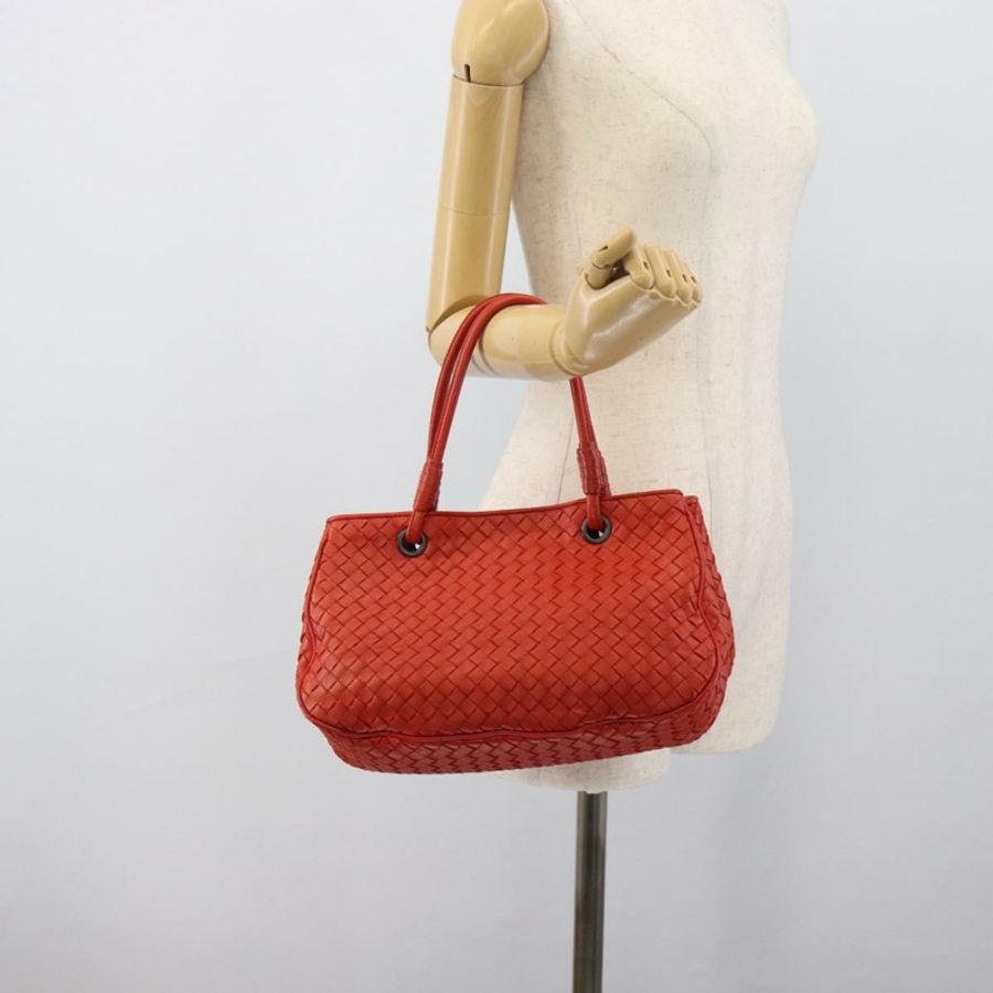 【日本直送】BOTTEGA VENETA INTRECCIATO 手袋 皮革 紅色 正品 196055A-22