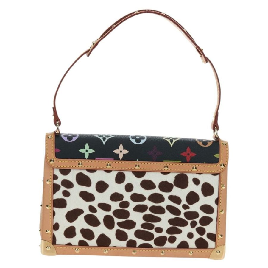 【日本直送】路易威登 Monogram Multicolor Pochette Dalmatian 黑色 M9282 Auth 197035SM-1