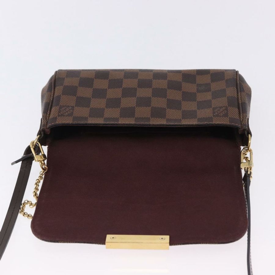 【日本直送】路易威登 Damier Ebene Favorit 小號單肩包 2way N41276 LV 正品 ka6018V-18