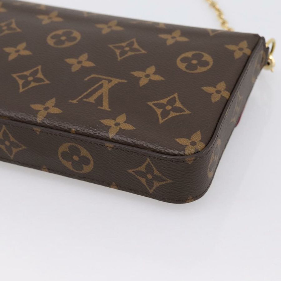 【日本直送】路易威登 Monogram 錢包 Pochette Felice 單肩包 M61276 正品 ka6025V-15