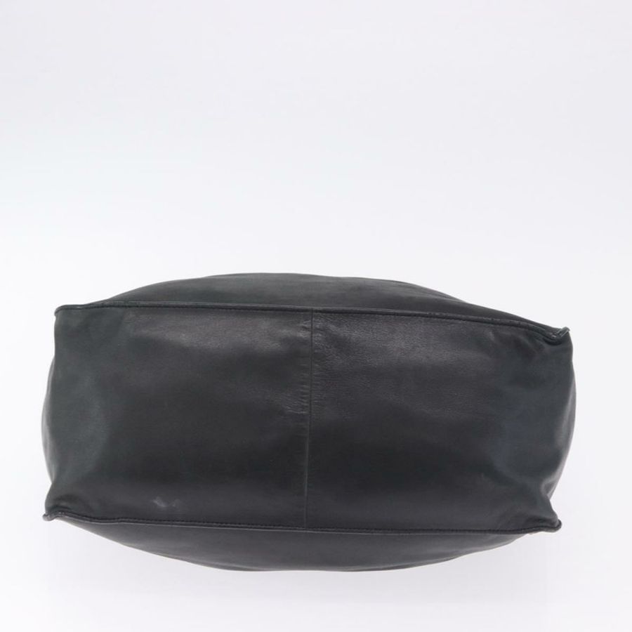 【日本直送】PRADA 托特包 皮革 黑色 銀色 正品 199442V-4