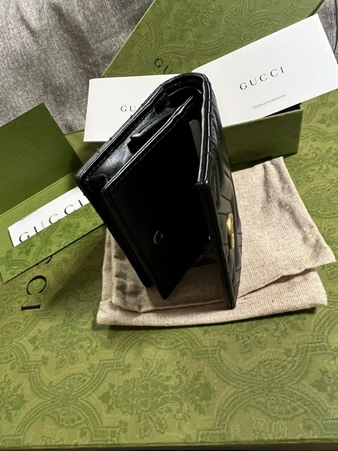 Gucci經典短夾（全配）-0