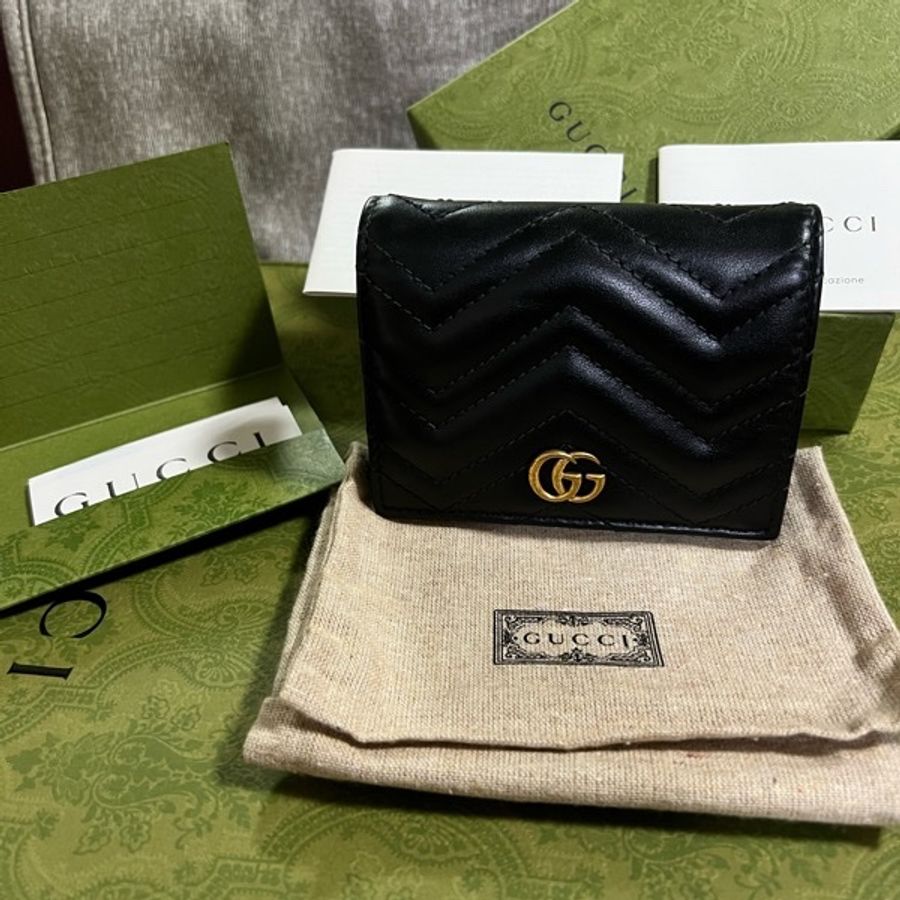 Gucci經典短夾（全配）-11